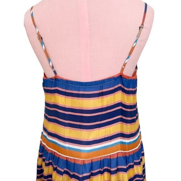 Anthropologie Tracy Reese Elysia Tiered Maxi Dress Size Small NWT - Picture 9 of 13